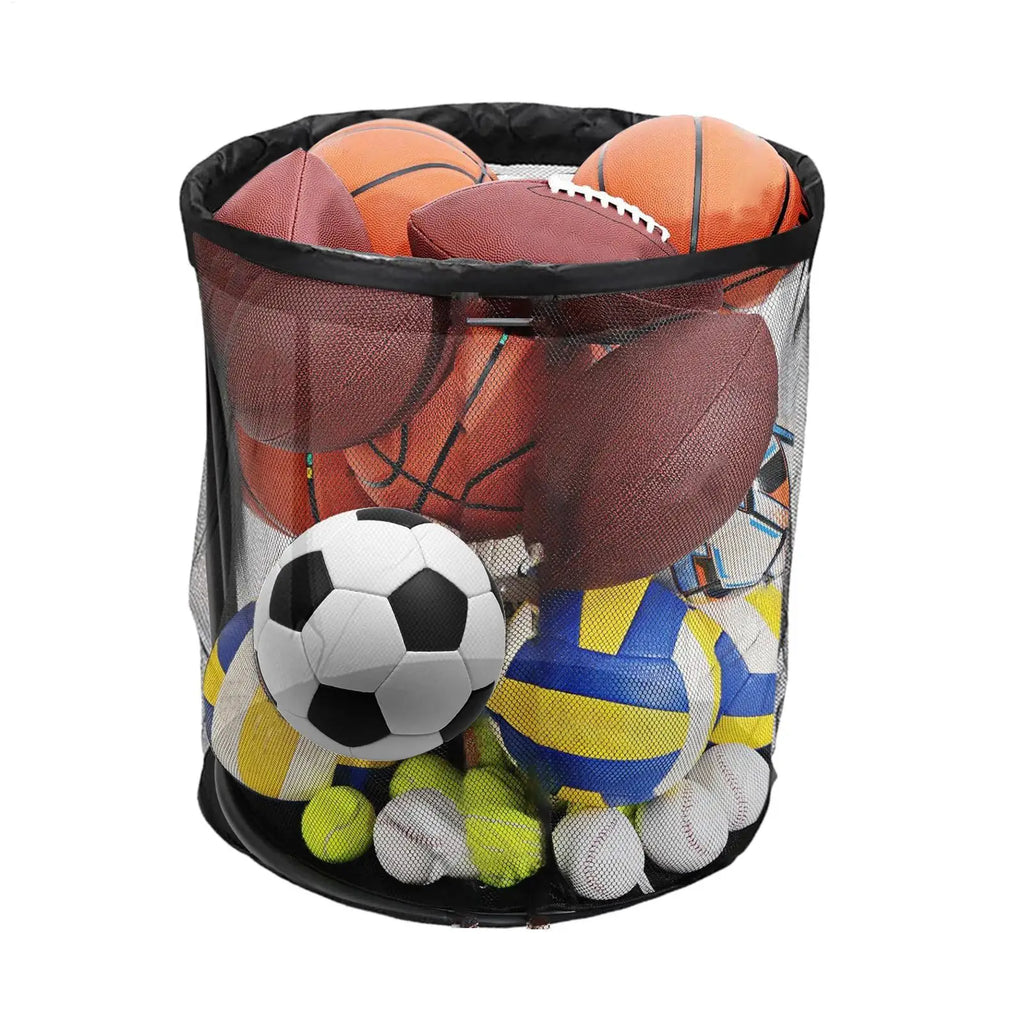 Outdoor Ball Storage Sports Portable Organizer Box Large Capacity