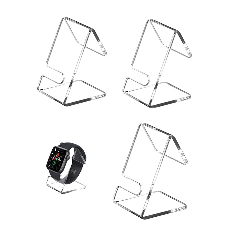 Jewelry Watch Rack Single Watch Display Holder Showcase Acrylic Watch Display Stands Clear Watch Holder Organizer Zpaxo Default Title