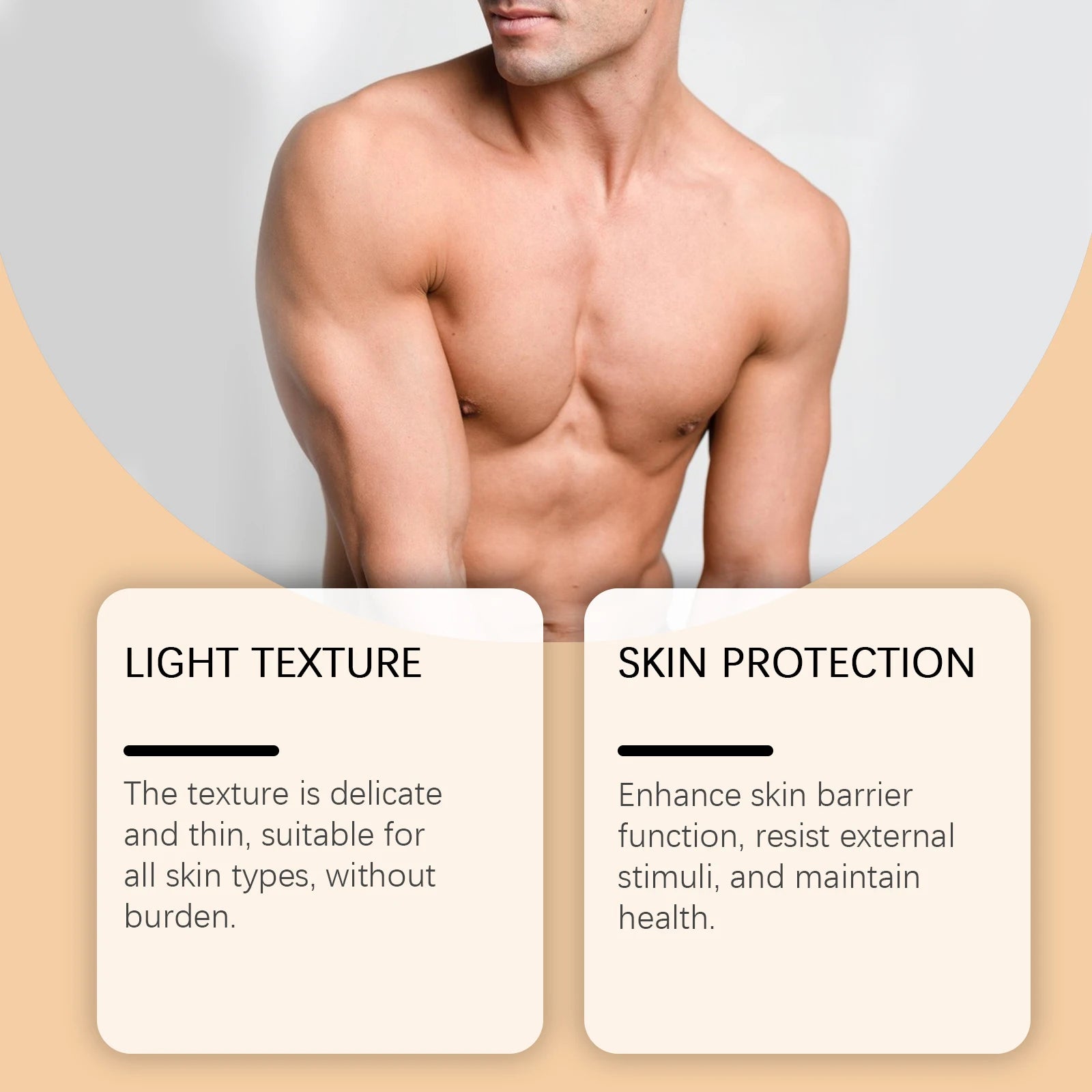 Men's Moisturizing Cream - Daily Body Skin Moisturization, Nourishing for Soft and Smooth Skin, External Care Zpaxo
