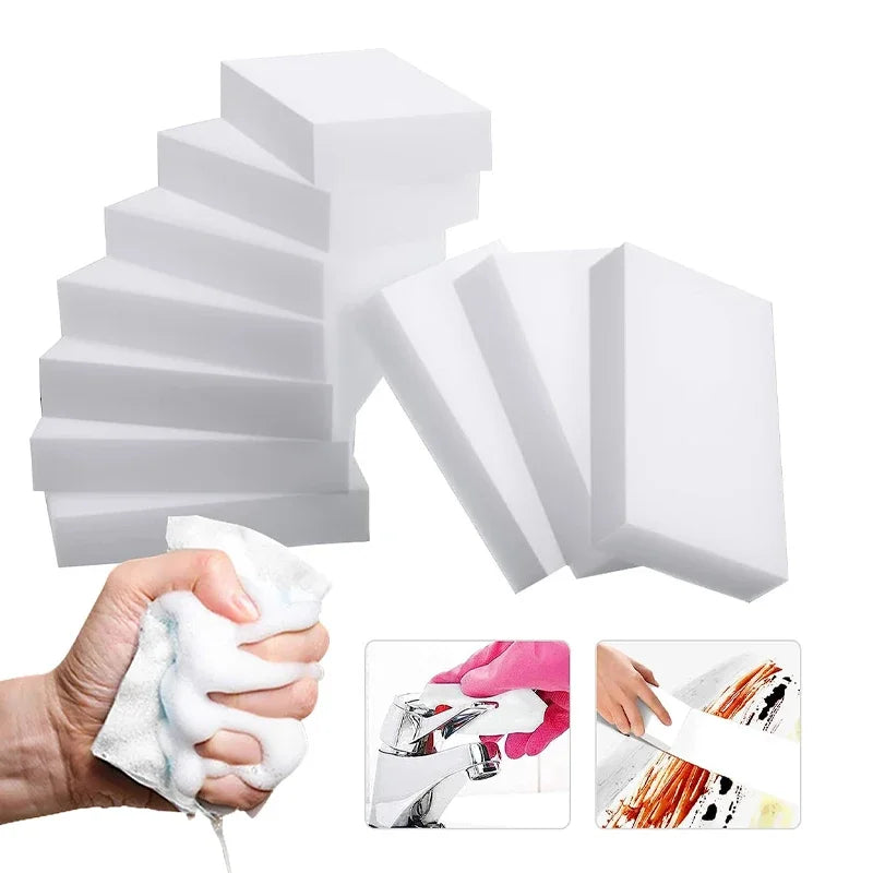 Magic Sponge Eraser Melamine Cleaner Kitchen Office Bathroom Cleaning