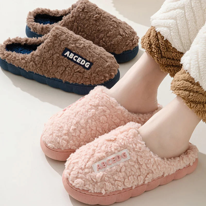 Thick Sole Home Indoor Outside Men Women Couples Winter Household