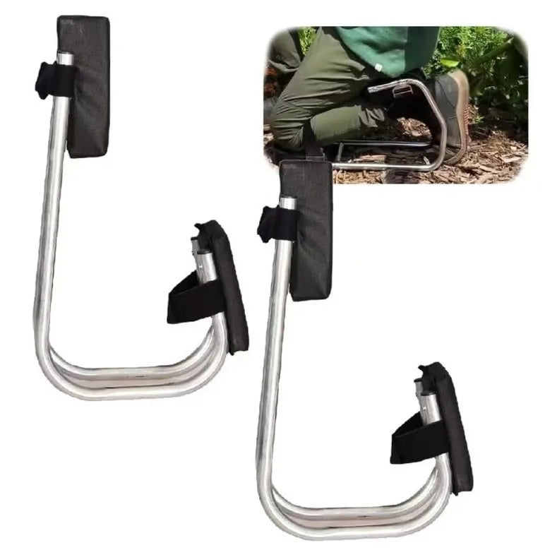 Garden Kneeler and Seat Foldable Heavy Duty Gardening Stool with Thick EVA Foam Pad Portable Kneeling Bench for Garden Work Prot Zpaxo