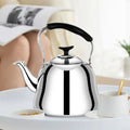 Stainless Steel Whistling Teakettle Fast Heating Base Large Capacity