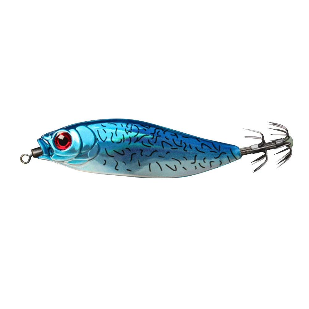 Squid Jig Artificial Bait Sea Fishing Lure Hard Webfoot Octopus EGI