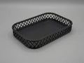 Nordic Lattice Desktop Storage Tray Minimalist Cosmetic Organizer