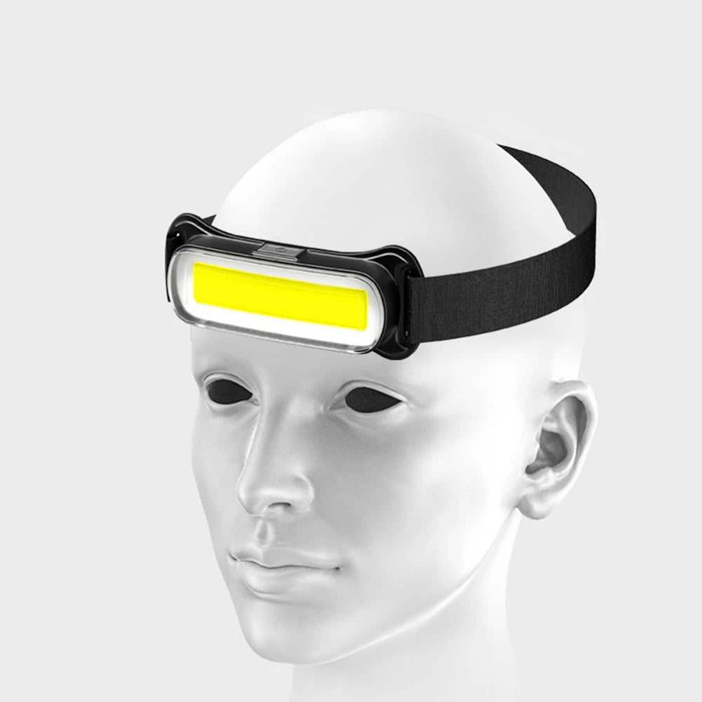 USB Rechargeable LED Headlamp 3 Modes Flashlight Waterproof Head Lamp