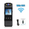 HD Wifi Mini Camera 1080P Portable Digital Video Recorder Body Camera Infrared Night Vision Police Camera with Screen Display Zpaxo 1080P WIth WIFI Add 8GB