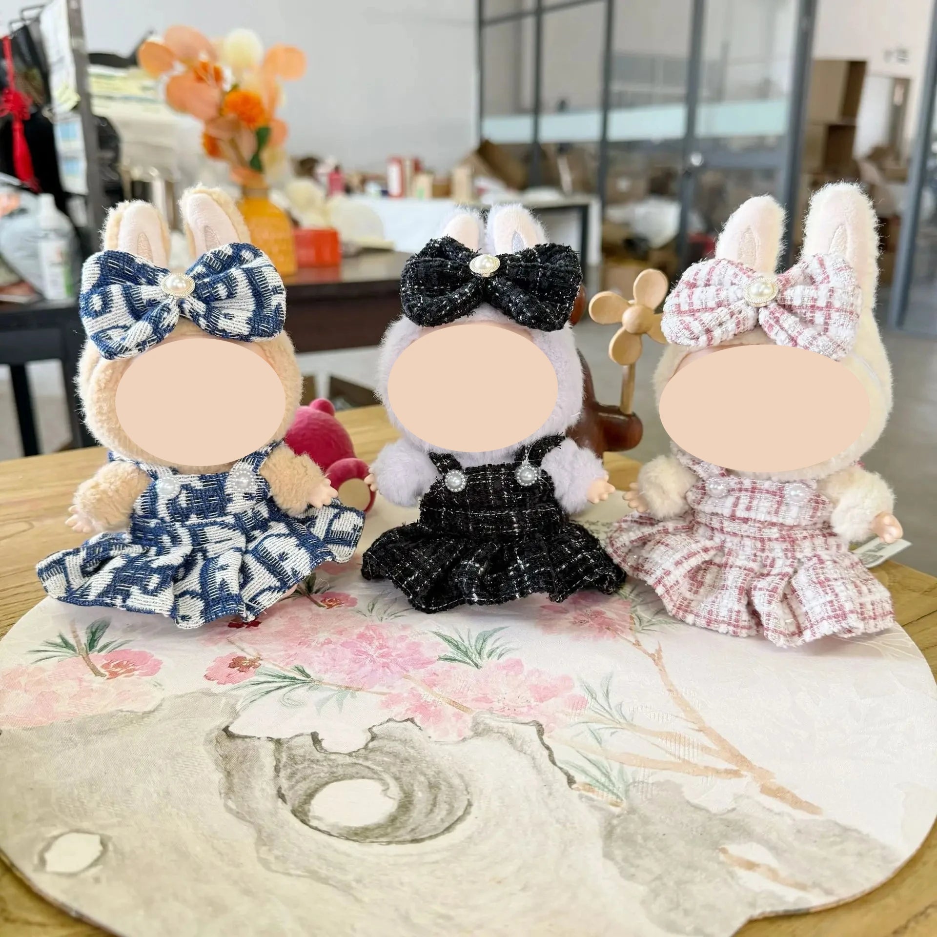 Mini Doll Clothes & Accessories for 15–17cm Labubu & 10cm Dolls Doll Outfit Accessories Zpaxo