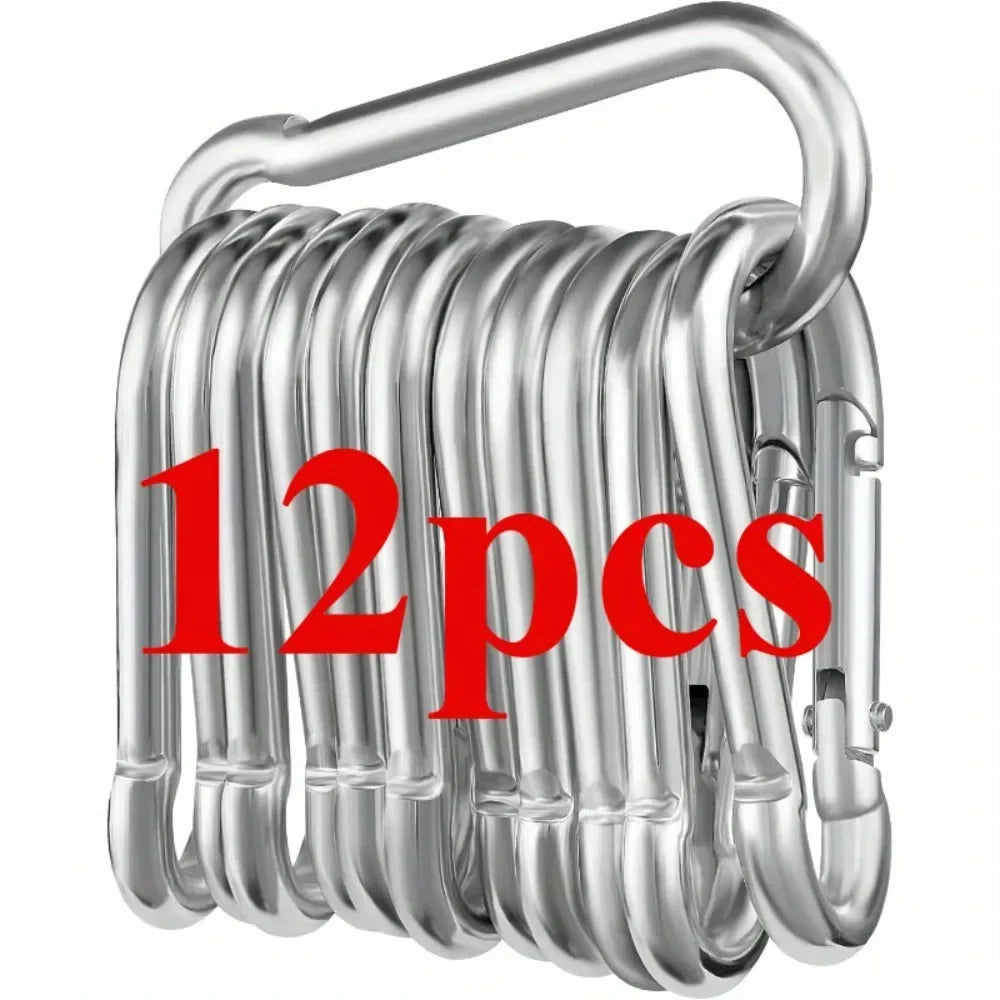 Stainless Steel Carabiner 6x60mm Load Capacity Rust-resistant