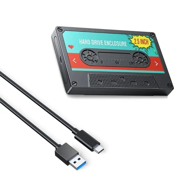2 5'' Hard Drive Enclosure C USB 5Gbps 6Gbps Computer External Disk Zpaxo