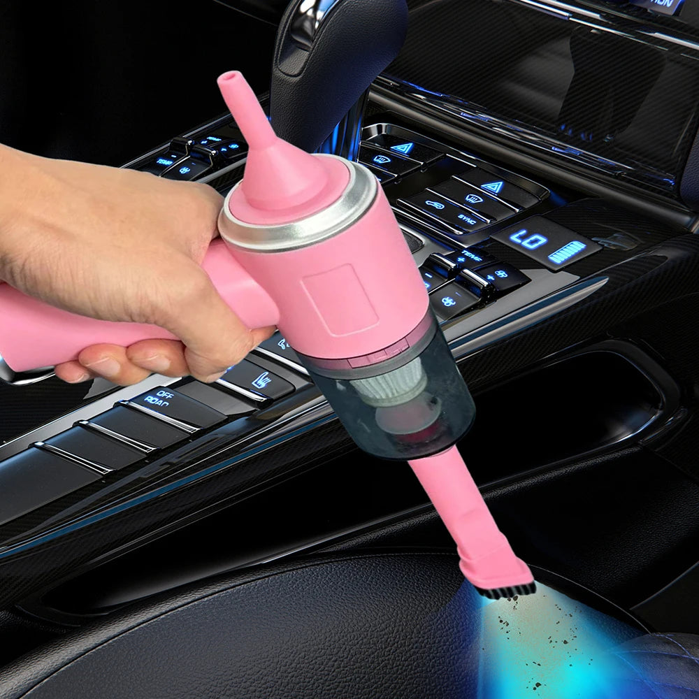 Wireless Car Vacuum Cleaner 5500Pa 120W Cordless Handheld Auto Portabale Vacuum High-power Vacuum Cleaner for Home Office Car Zpaxo