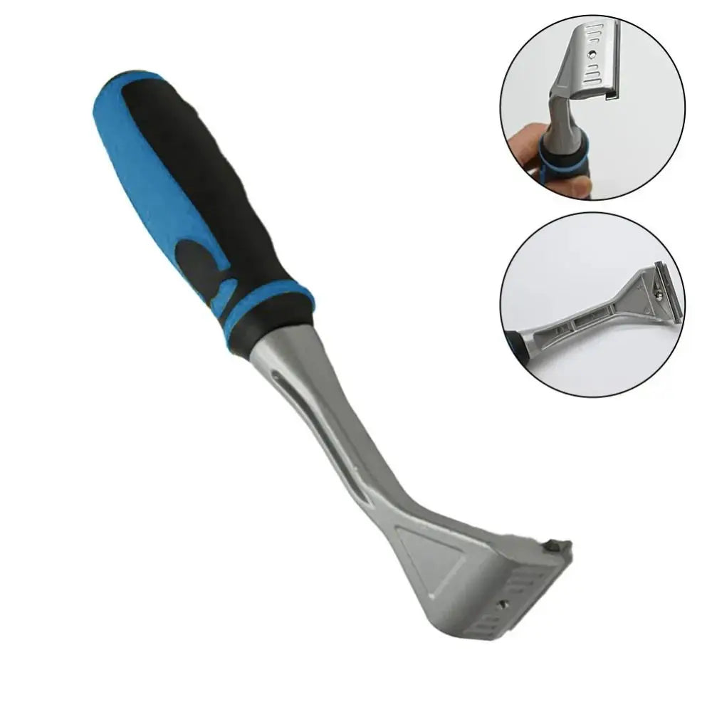 Efficient Paint Removal Glue Remover Scraper Wear Resistant Rust-proof Carbide Paint Scraper Ergonomic Handle Durable Zpaxo