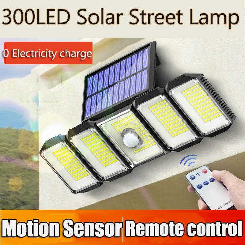 Solar Motion Sensor Lights Outdoor IP65 Waterproof Wall Lamp Zpaxo