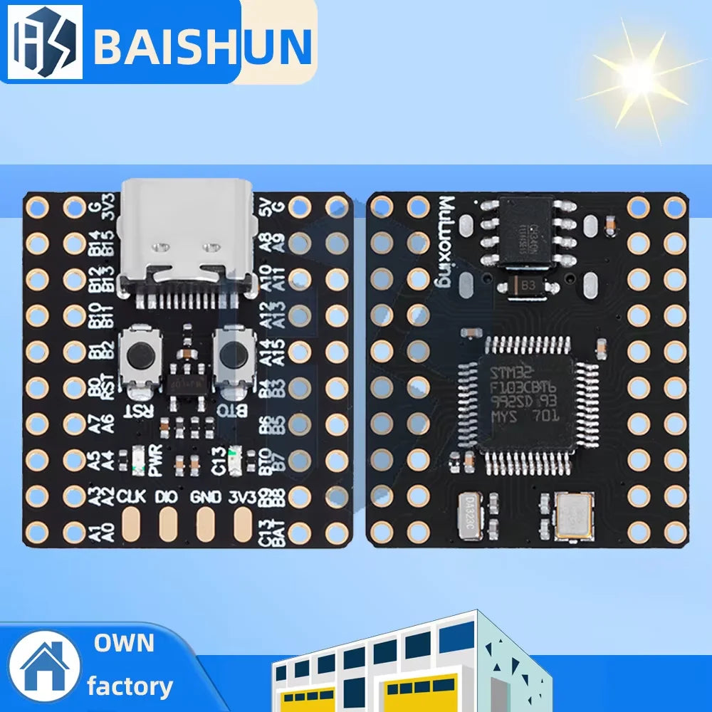 STM32F103C8T6 ch340 ARM Cortex-M3 Core Development Board 72MHz MCU Zpaxo