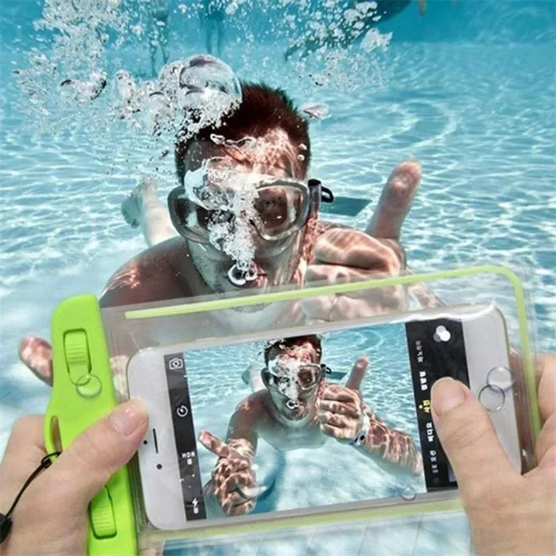 Waterproof Phone Pouch Drift Diving Swimming Bag Underwater Dry Case
