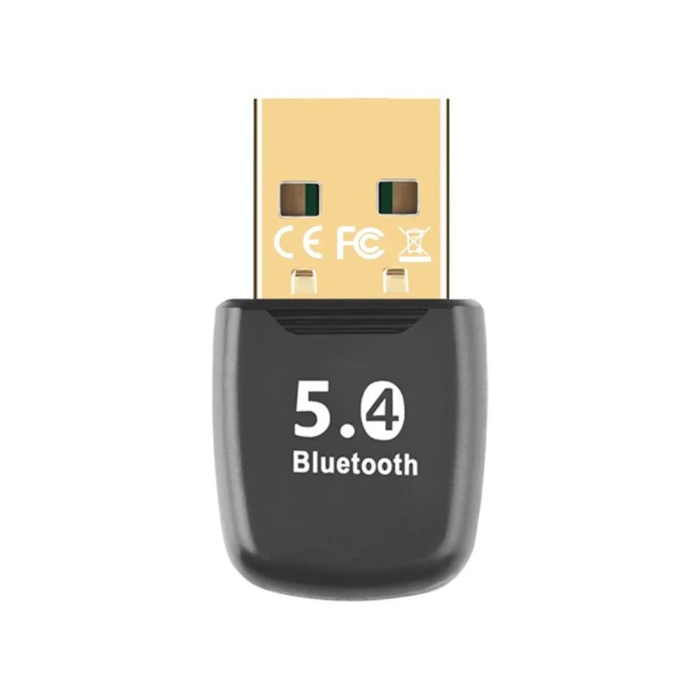 Music Audio Receiver Transmitter USB Adapter Bluetooth-compatible 5.4 Dongle Adaptador for PC Wireless Mouse Keyborad Laptop Zpaxo
