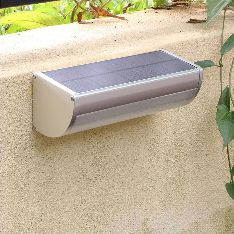 1200lm Solar Light Outdoor with 4 Modes Solar Sensor Lamp Aluminium Alloy Shell Wall Solar Lighting for The Garden Zpaxo