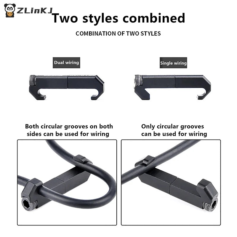 Wire Guide System Cable Management Rail Cover Picatinny Handguard Zpaxo