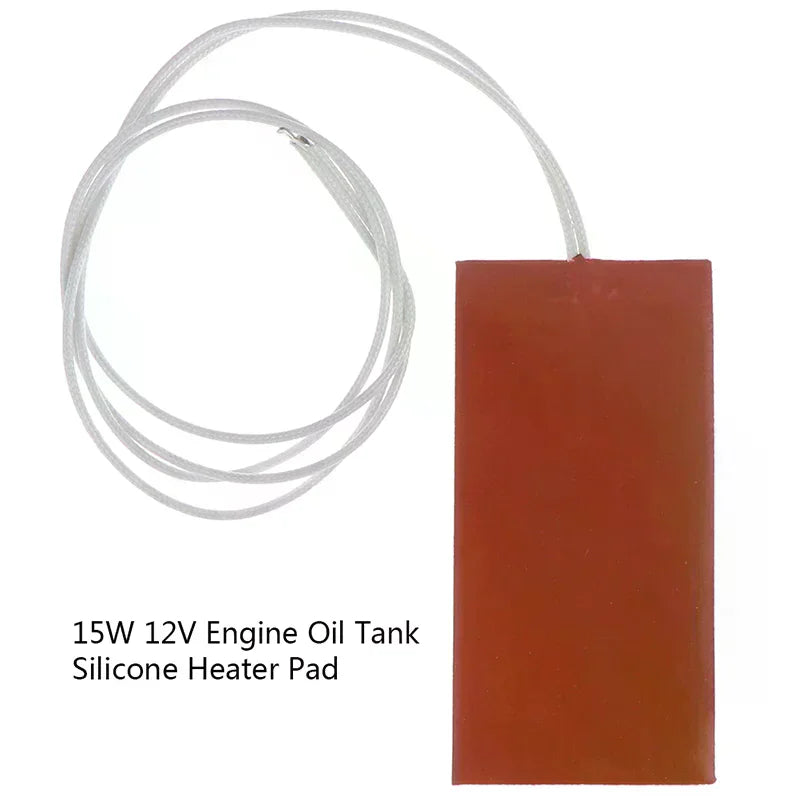 Wire Heater Flexible Waterproof Silicon Pad Engine Block Oil Pan Zpaxo