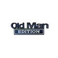 Car 3D Metal Chrome Sticker Adhesive Emblem OLD MAN EDITION Badge