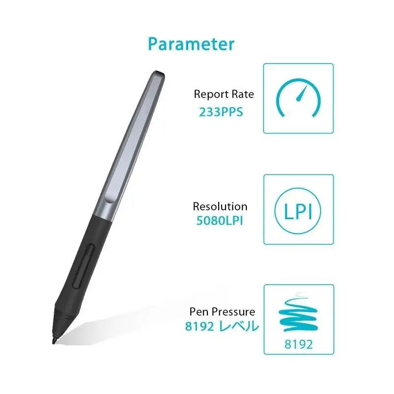652F PW100 Pen Battery-free Digital Pen for H640P/H950P/H1060P/H1161/HC16/HS64/HS610 Graphic Tablets Drawing Pen Zpaxo