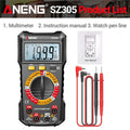 ANENG SZ305 Precision Tester NCV AC DC Digital Multimete True RMS