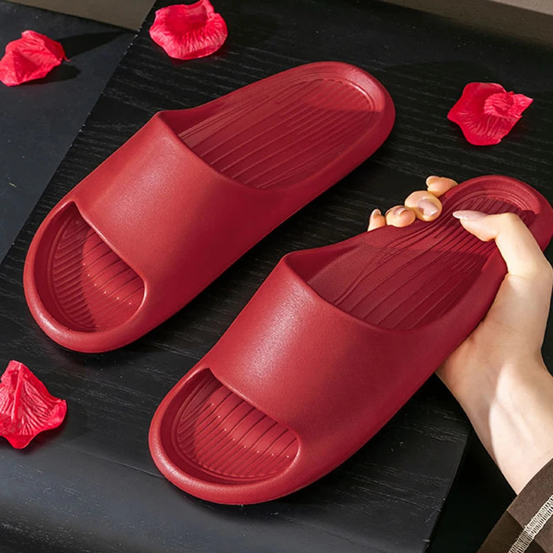 Men's Slippers Summer EVA Comfortable Anti-slip Soft Soles House