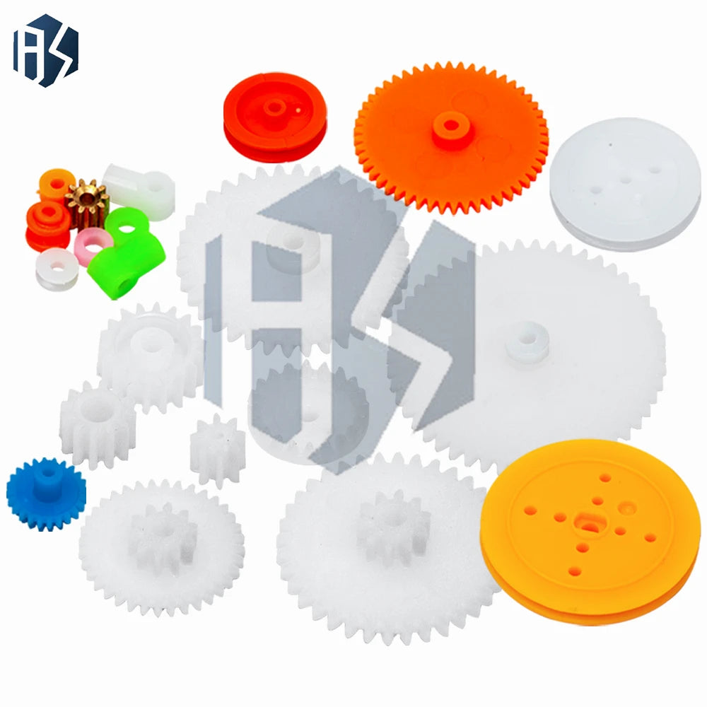 82PCS STEM Mechanical Engineering Kit – Gears, Axles, Motors & Belts for Toy Car Building, Kids DIY Projects Zpaxo