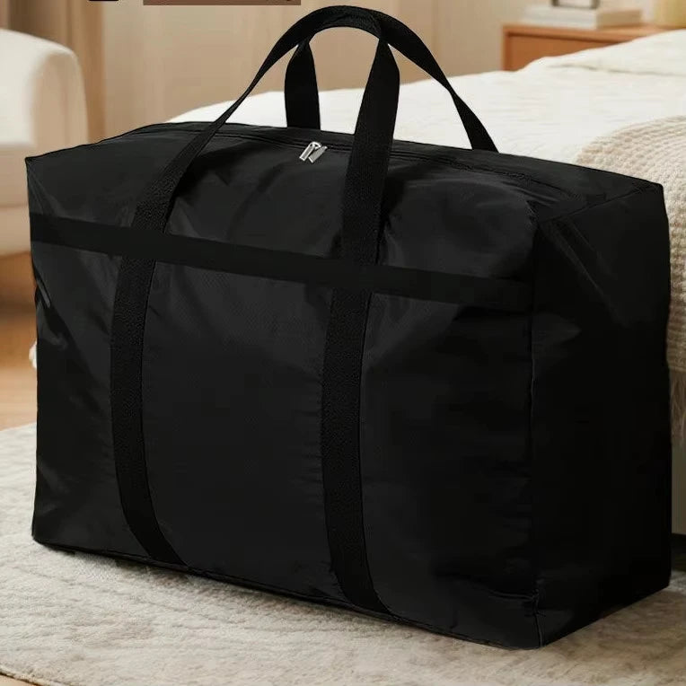 Large Capacity Oxford Storage Bag Reinforced Handle Waterproof Foldable Moving Duffle Tote Bag For Clothes Quilt Travel Organiz Zpaxo