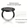Natural Matte Pressed Powder Oil Control Setting Powder Transparent Brighten Whitening Face Foundation Compact Concealer Makeup Zpaxo 03 Transparent white