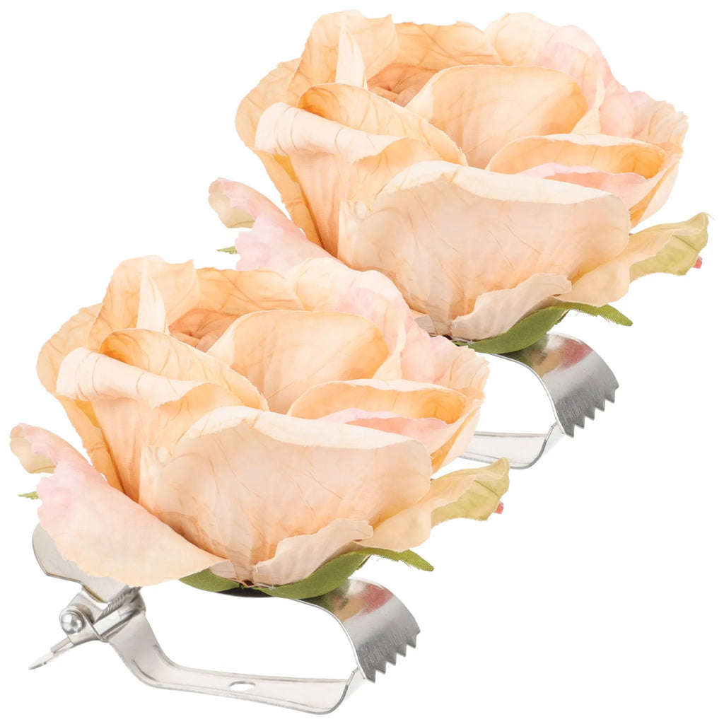 Flower Curtain Tieback Clips Strong Holding Clamp Gauze Sheer