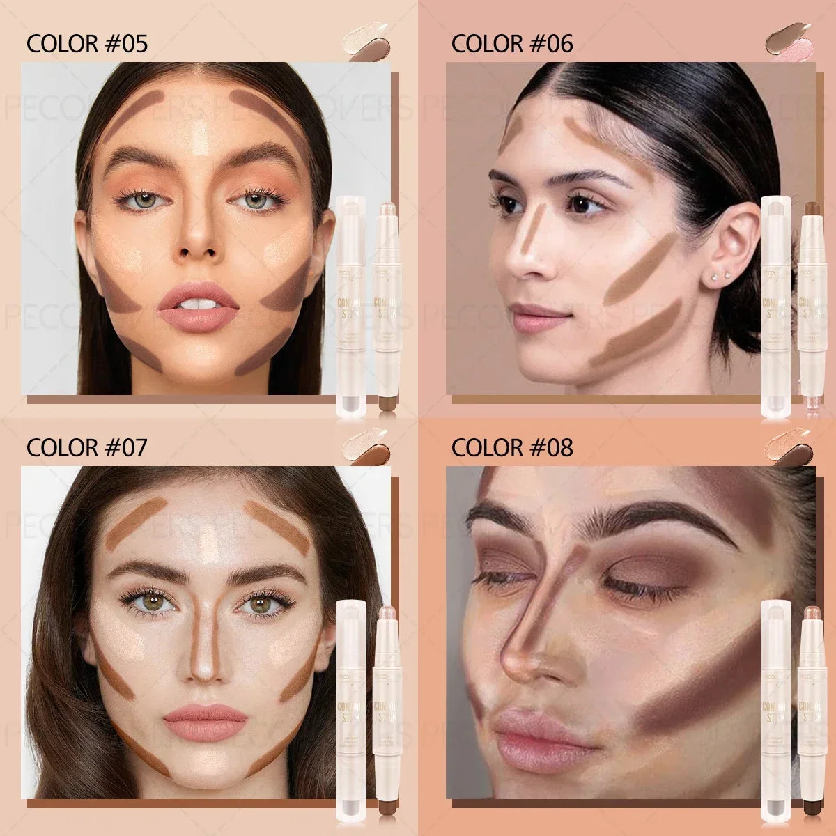 Highlighting Contour Stick Dual Use Nose Three-dimensional Makeup