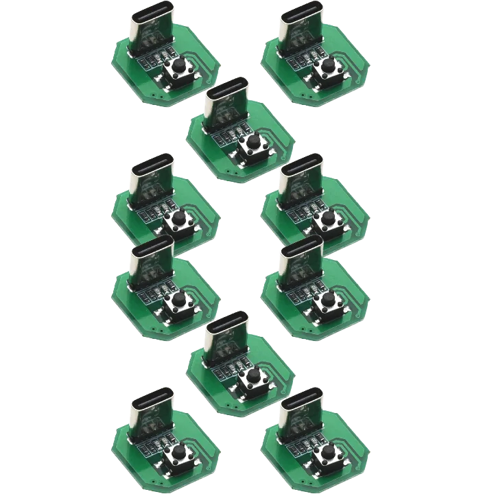 All-in-One Flashlight Driver Module Type-C Charging 18650 10W LED LED Driver Module Zpaxo 10PCS