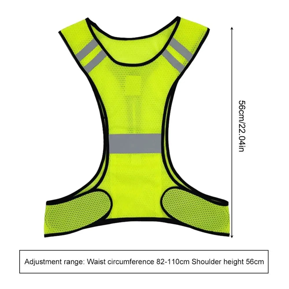 Visibility Reflective Safety Vest Breathable Fashion Motorcycle