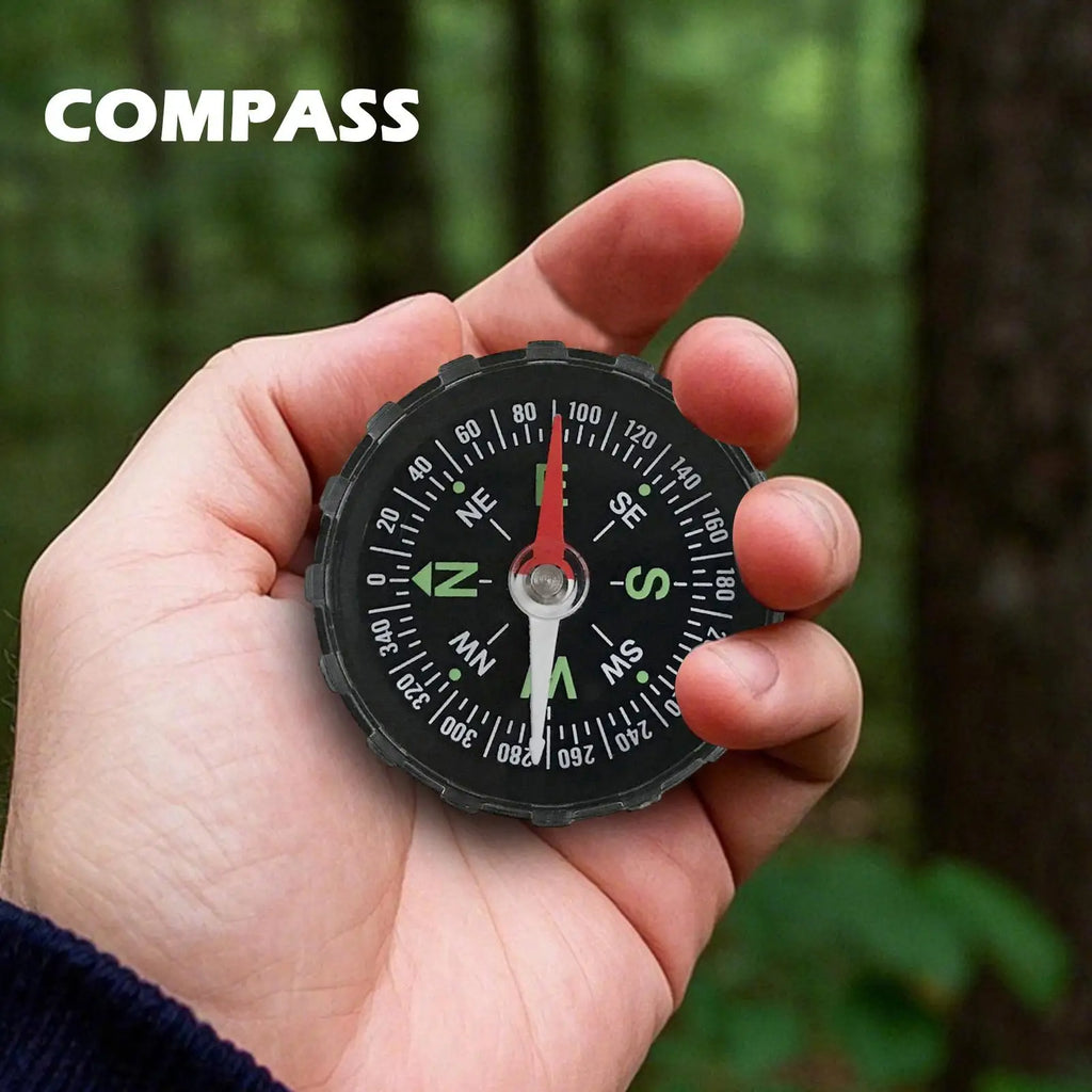 Orienteering Compass Multifunctional Exploration Gears Boating Navigation Compasses for Women Boys Girls Youth Teens Survival Zpaxo