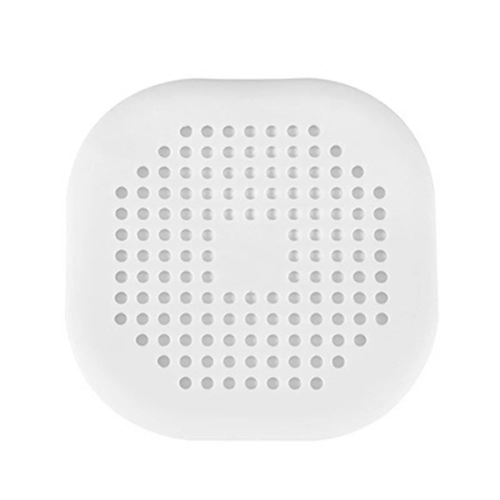 Hair Filter Sink Anti-blocking Strainer Bathtub Shower Floor Drain Zpaxo Flat white