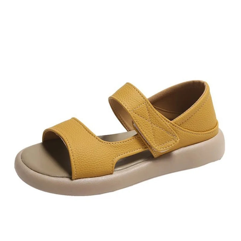 Women's Sandals Summer Wear Platform Soled Casual Fashion Beach Shoes