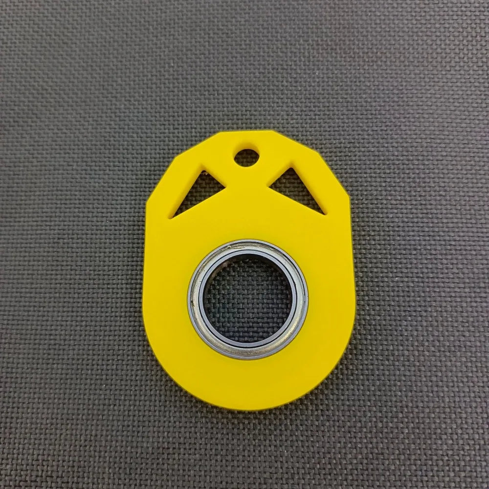 Relieve Boredom Keychain Fidget Spinner Noctilucent Light Trendy Fingertip Rotation Keychain Anti-Anxiety Creative Zpaxo
