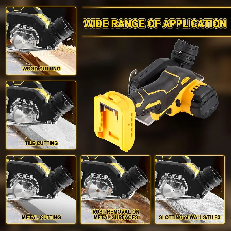 Fit DeWALT 20V Battery Cordless Angle Grinder Handle CUT OFF Electirc