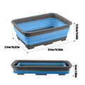 Folding Foot Bath Tub Swimming Pool Entrance Portable Bathing Basin