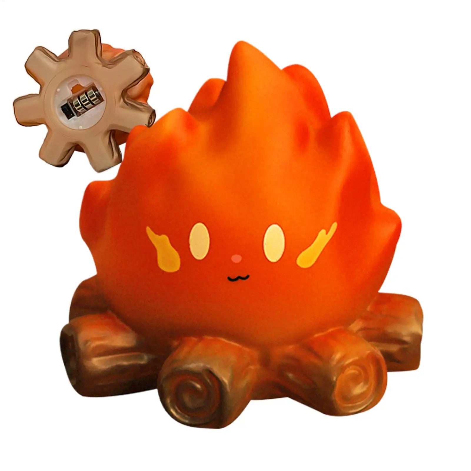 Campfire Night Light Tabletop Ambient Lighting Nursery Flame Lights