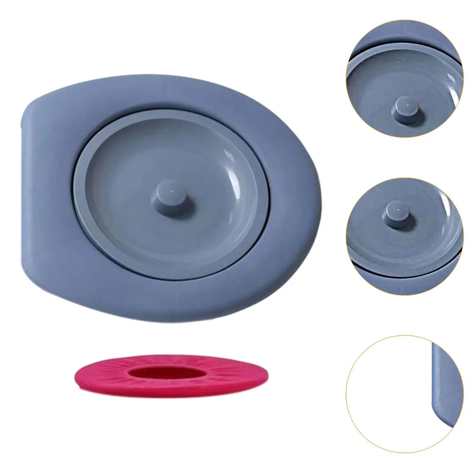 Outdoor Toilet Seat Portable Emergency Toilet Seat Long Trips Loo Toilet Cover Fishing Elderly Home Use Portable Toilet Lid Zpaxo