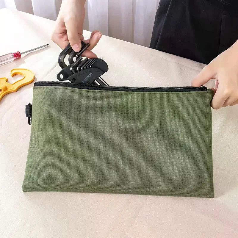 Multipurpose Storage Tool Pouches Premium Bag Zipper Carabiner Zpaxo