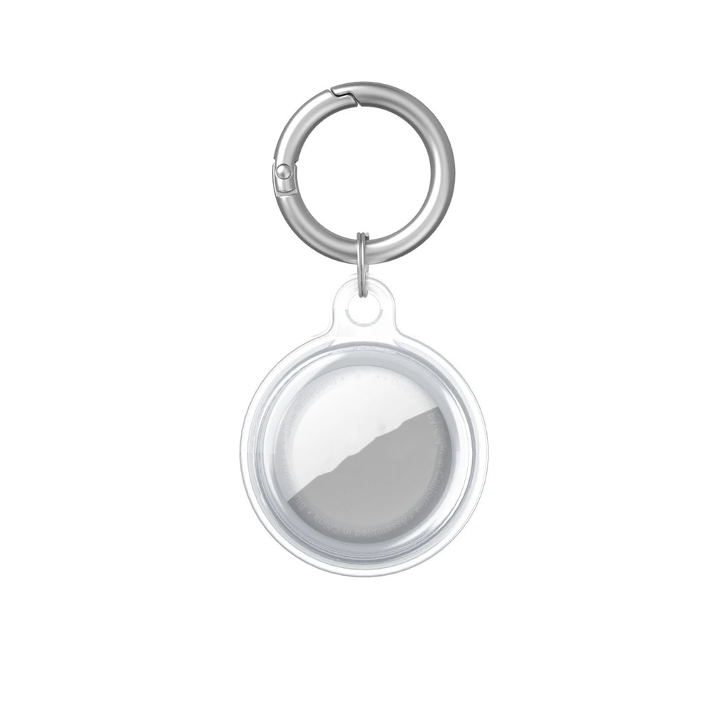 Waterproof Anti-lost Transparent TPU Case Keychain Apple Airtag Dog
