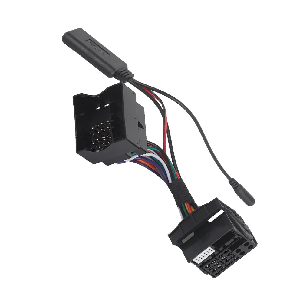 Aux Adapter Harness Wire Bluetooth-compatible Radio Handsfree Car