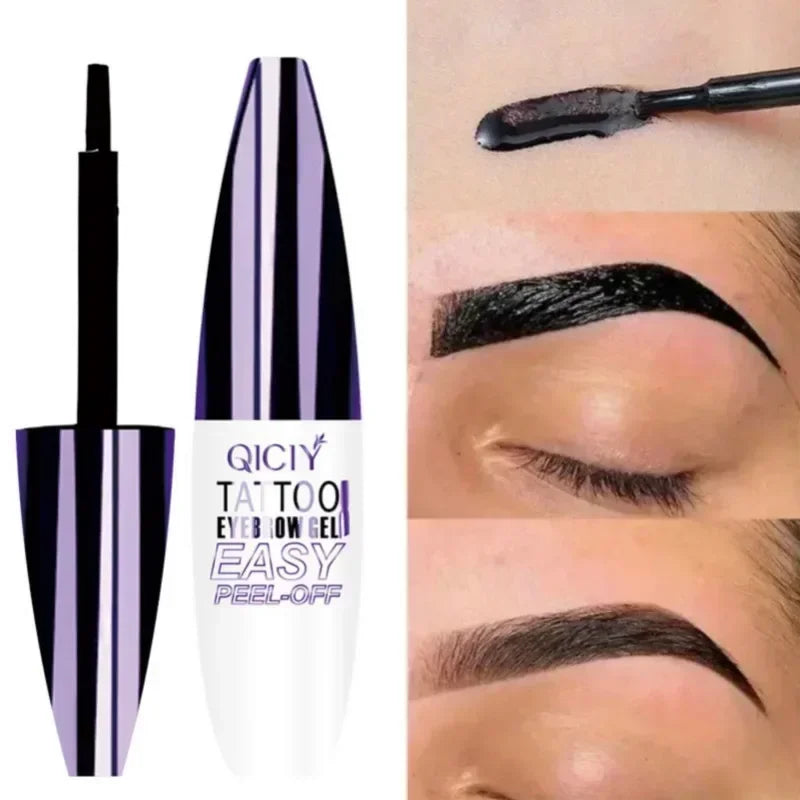 1PC Peel-Off Eyebrow Tattoo Gel Tint- Long-Lasting, Sweatproof, Easy To Use, Perfect for All Makeup Look Zpaxo