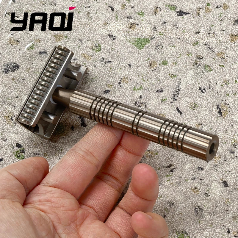 YAQI Vintage Bohemia 316 SS Adjustable Men's Safety Razor Adjustable Safety Razor Zpaxo