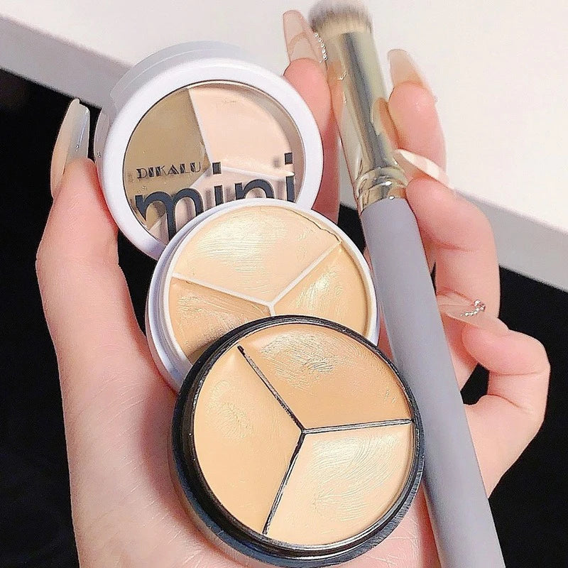 Professionally Concealer Palette Covers Dark Circles Oil Control Moisturizing Waterproof Concealer Foundation Cream Face Makeup Zpaxo