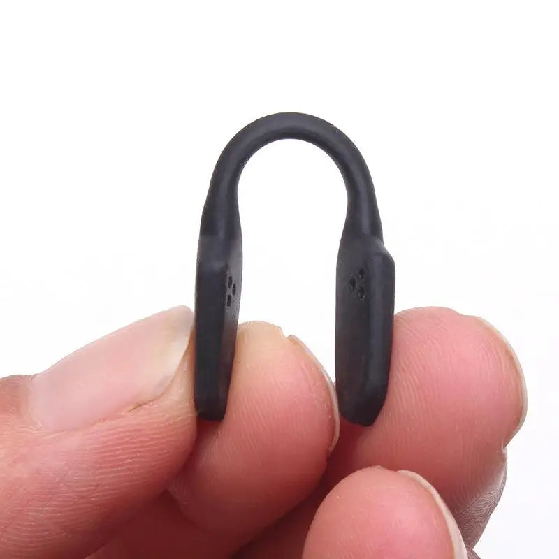 ▶1Pcs Sunglasses Nose Bridge Pads For Sunglasses Glasses Adjustable Silicone Non-Slip Replacement Spare Part Frames Not Included Zpaxo Black