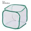 Outdoor Folding Insect Breeding Cage Butterfly Cage Hatchable Mesh Breathable Light Transmitting Insect Observation Box Cage Zpaxo GreendgeWhiteNet S